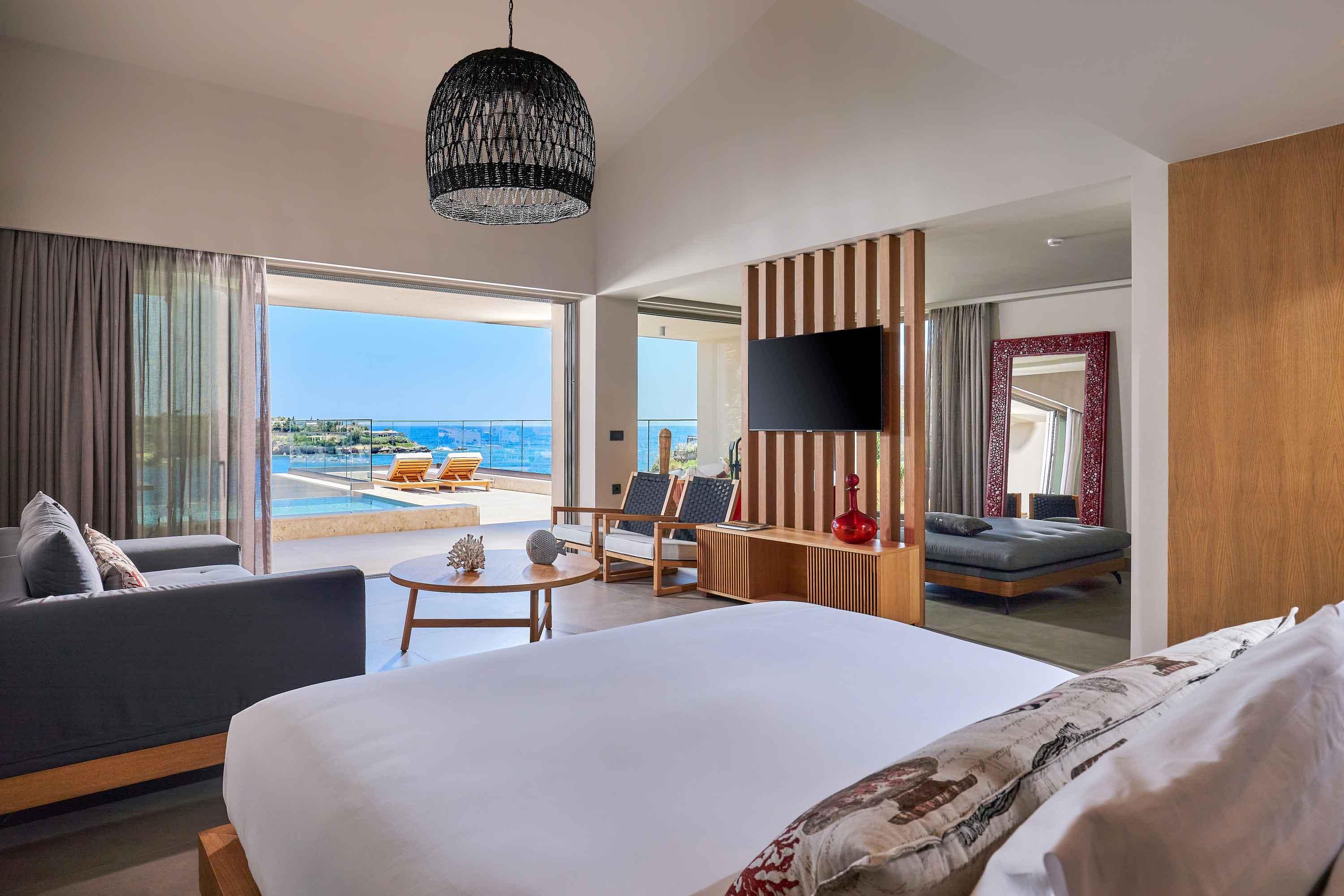 Castello Infinity Suites - Adults Only Agia Pelagia Exterior foto
