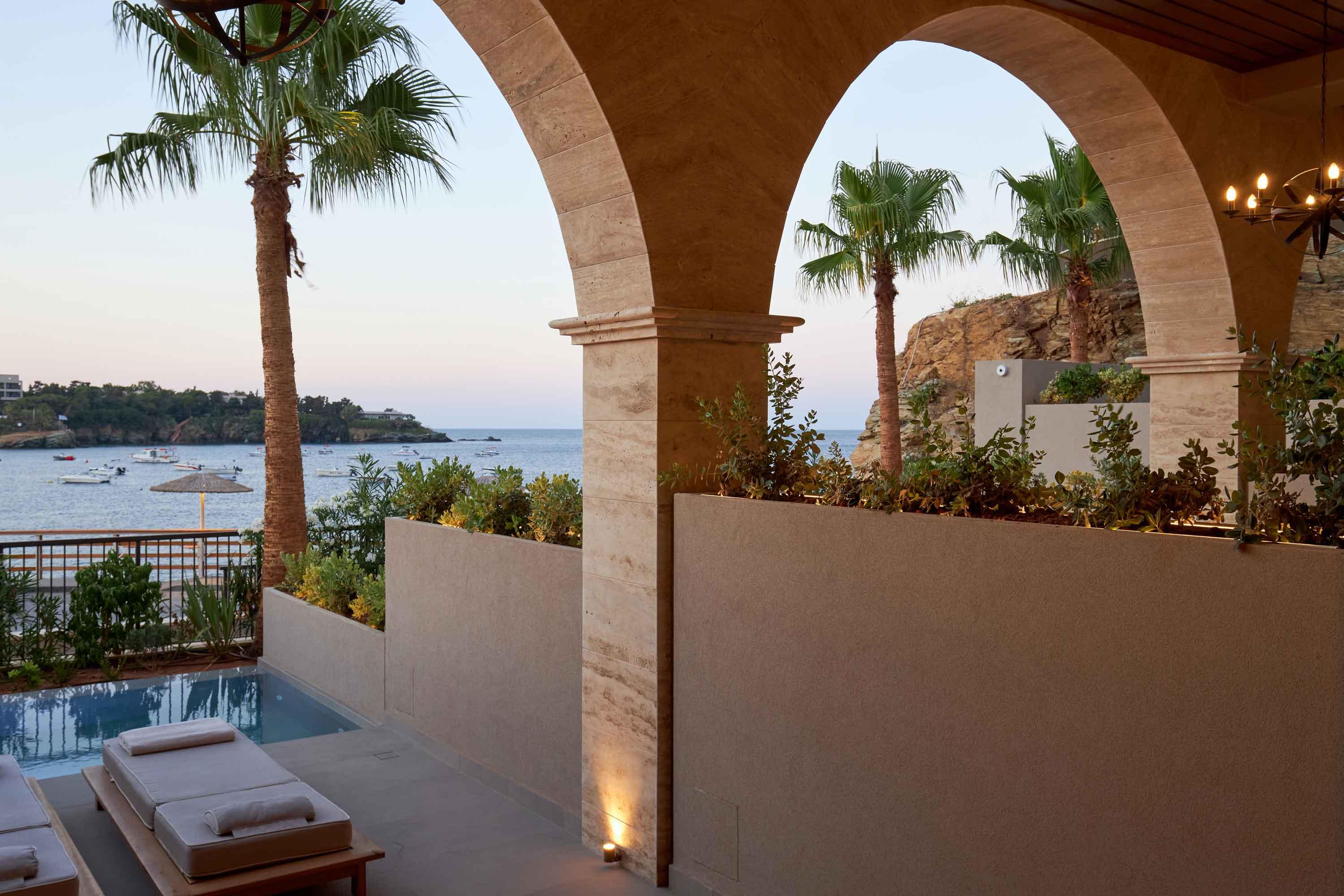 Castello Infinity Suites - Adults Only Agia Pelagia Exterior foto