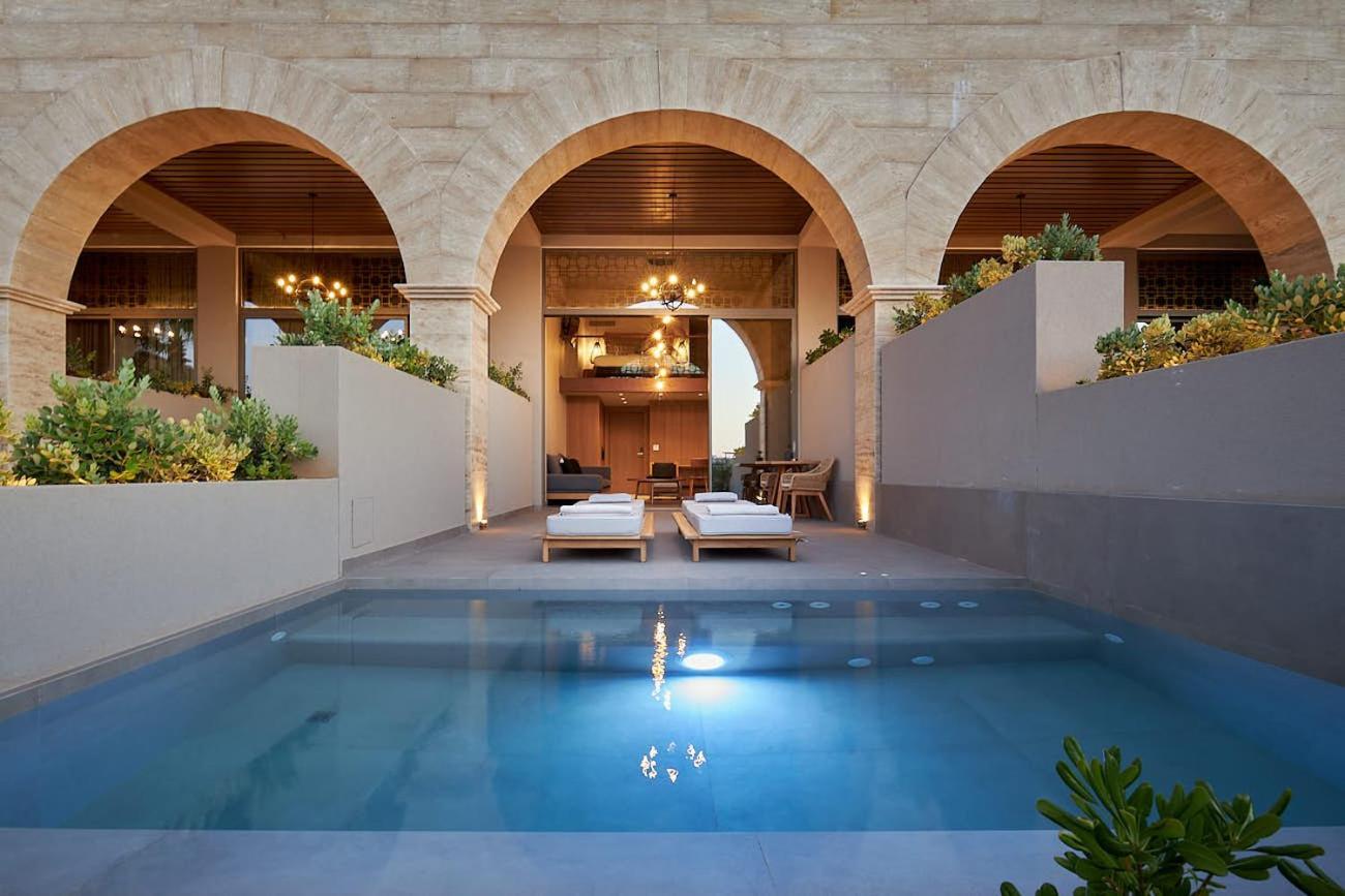 Castello Infinity Suites - Adults Only Agia Pelagia Exterior foto
