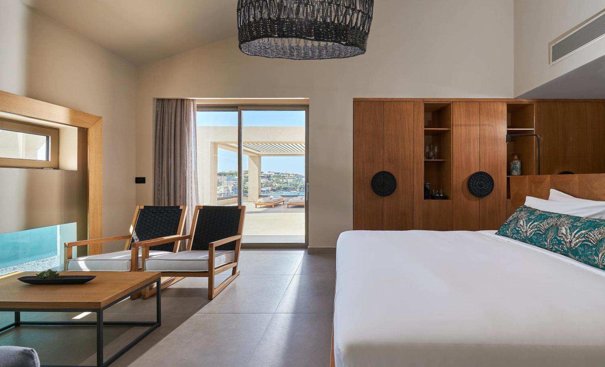 Castello Infinity Suites - Adults Only Agia Pelagia Exterior foto