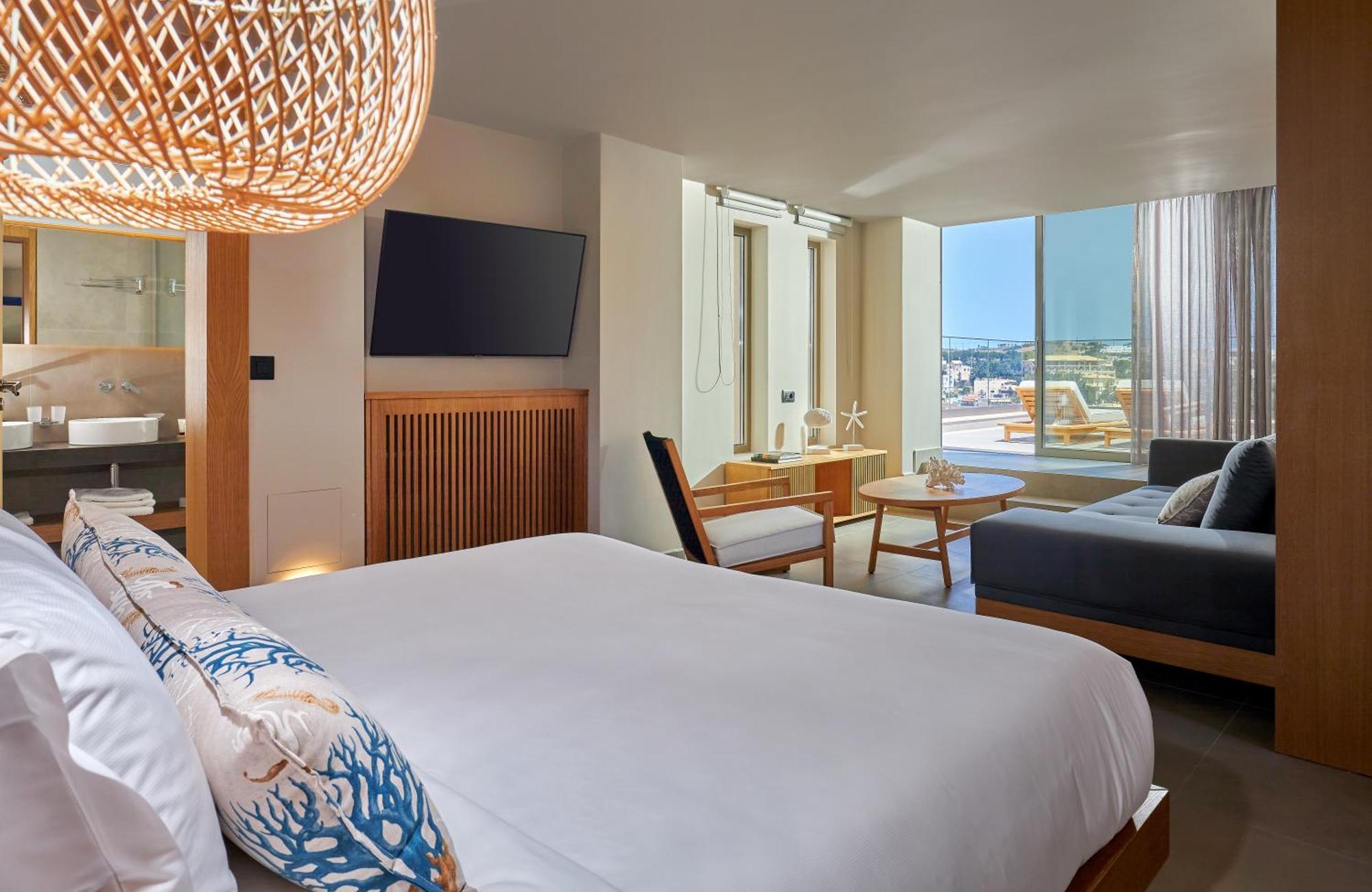 Castello Infinity Suites - Adults Only Agia Pelagia Exterior foto