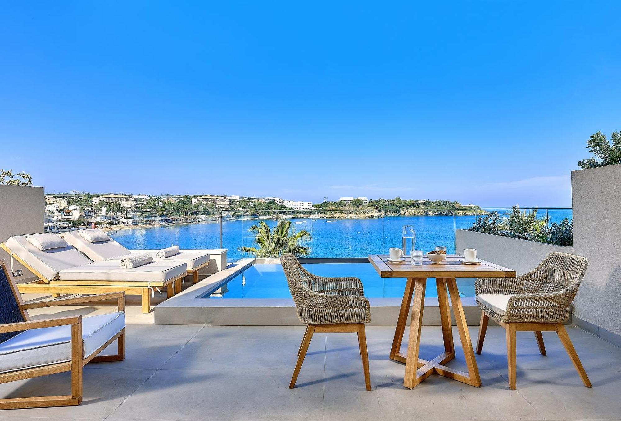 Castello Infinity Suites - Adults Only Agia Pelagia Exterior foto